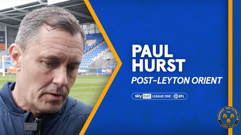 Post Leyton Orient | Paul Hurst