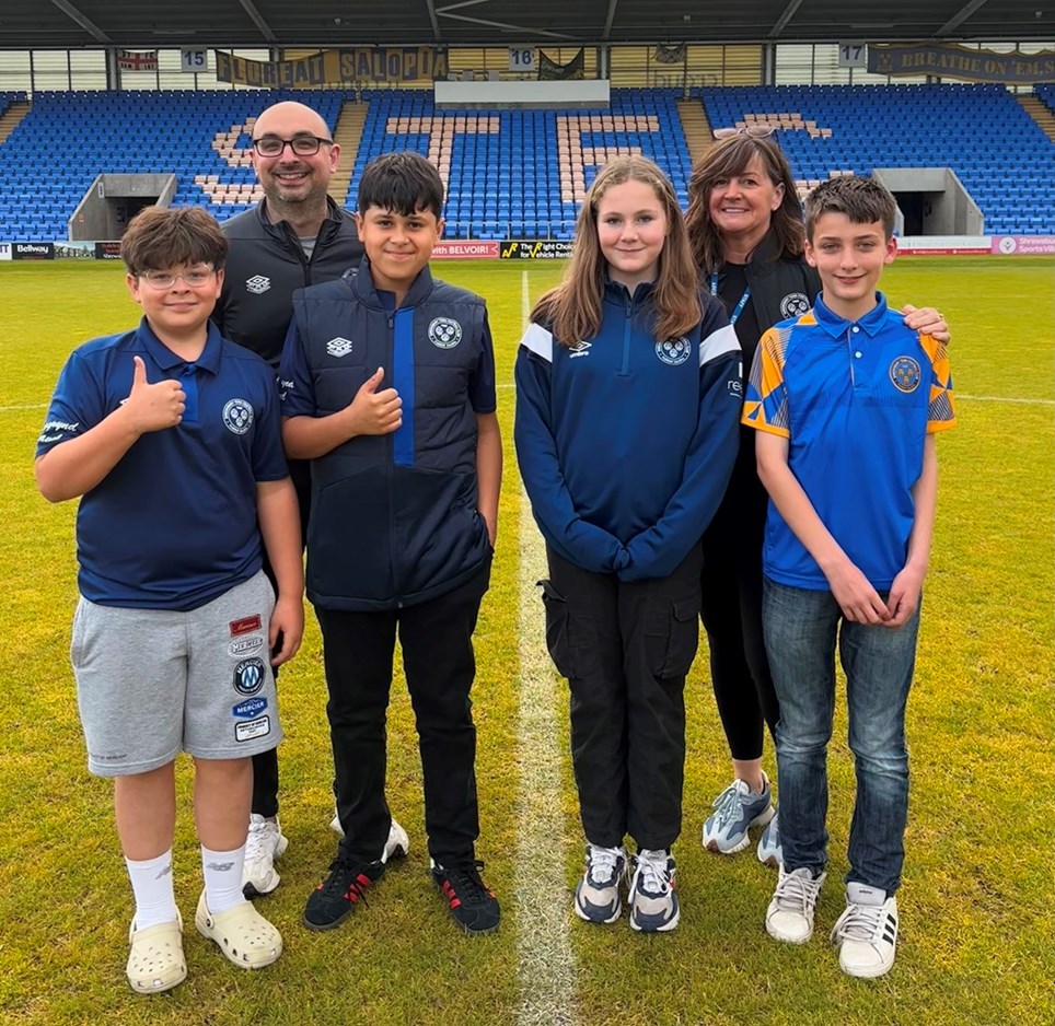 Shrewsbury Town hold first meeting of The Youth Voice