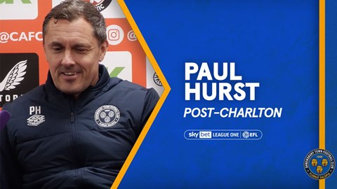 Post-Charlton | Paul Hurst