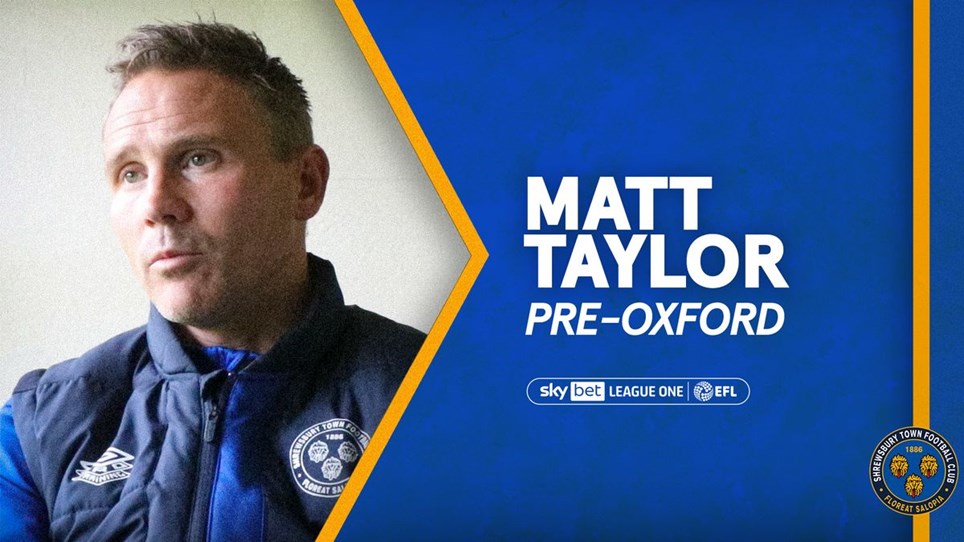 Pre Oxford | Matt Taylor