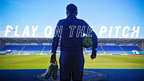 Play on the pitch | new slots available - book today to avoid disappointment!