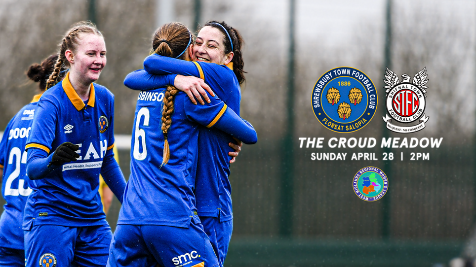 Shrews Women to play first-ever Premier Division game at the Croud Meadow!