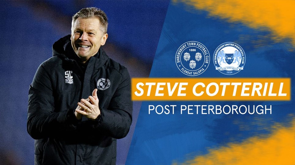 Post Peterborough | Steve Cotterill