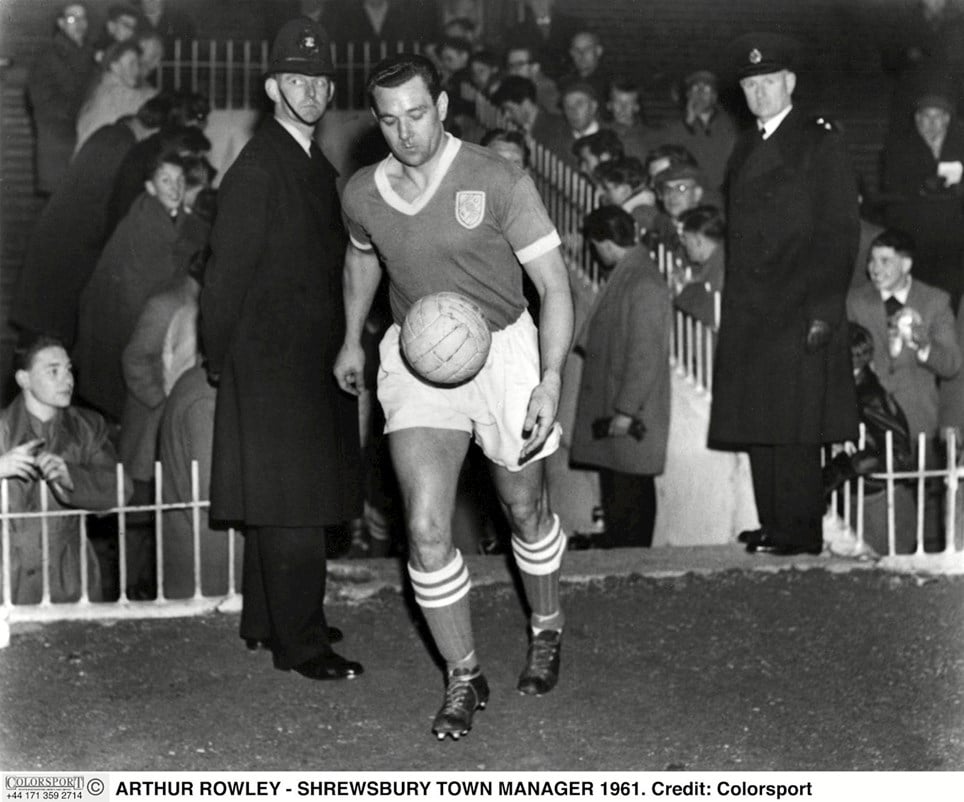 Shrewsbury Town legend Arthur Rowley