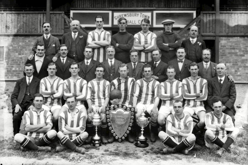 The 1923/24 Shrewsbury Town Football Club team