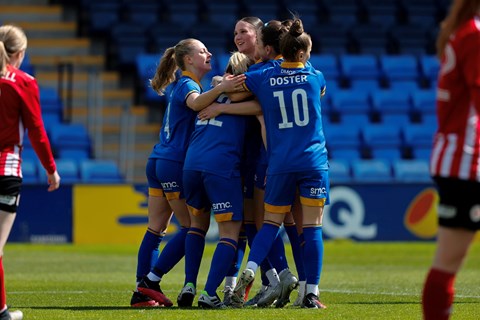 Shrewsbury Town Women going for double cup glory tonight!